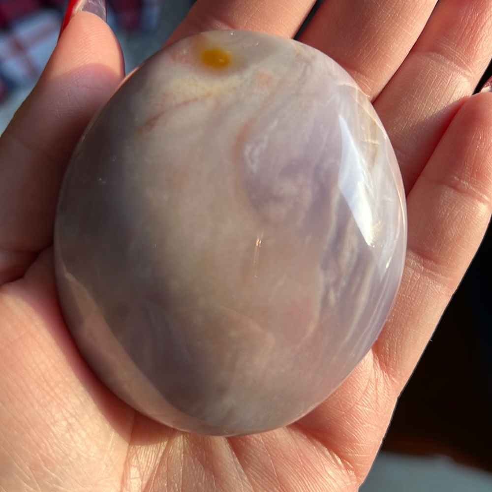 Ocean Jasper Palm Stone Crystal